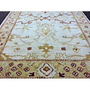 2.7 x 13 Indo Oushak Runner Vegetable dye  Wool Hand Knotted Rug KH Montaage Inc. image 2