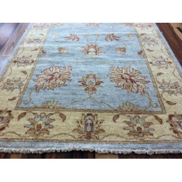 2.6 x 12 Pak Peshavar Vegetable Dye Hand Knotted Oriental Rug Wool KH Montaage Inc. image 6