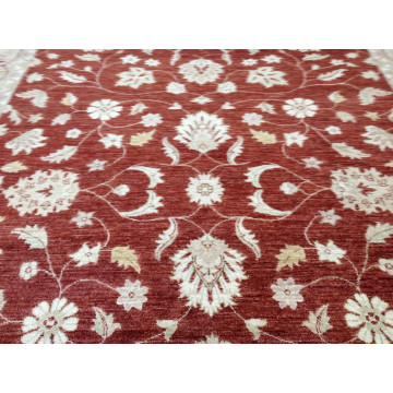 8 x 10 Fine Quality Indo Peshavar Hand Knotted Oriental Rug Wool KH Montaage Inc. image 7