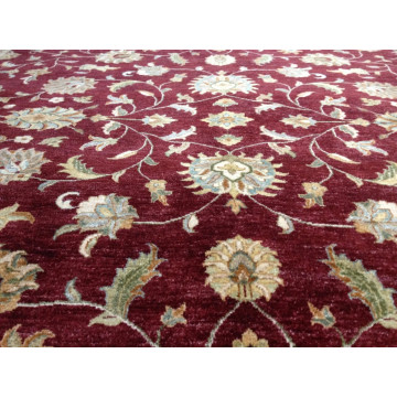 8 x 10 Fine Quality Indo Peshavar Hand Knotted Oriental Rug Wool KH Montaage Inc. image 5