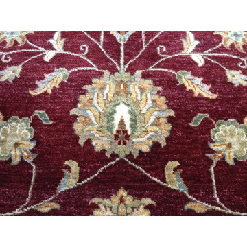 8 x 10 Fine Quality Indo Peshavar Hand Knotted Oriental Rug Wool KH Montaage Inc. image 6