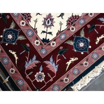12 x 15 Green Very Fine Sino Hand Knotted Wool Oriental Rug KH Montaage Inc. image 4