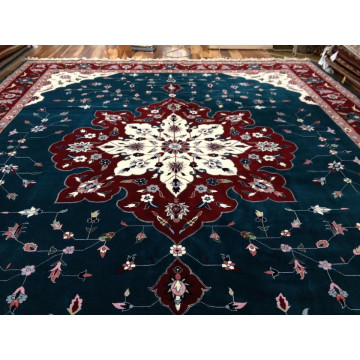 12 x 15 Green Very Fine Sino Hand Knotted Wool Oriental Rug KH Montaage Inc. image 3