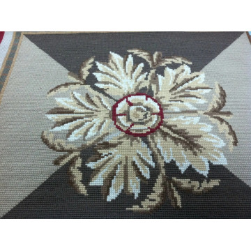 9' X 12' Hand Made English Aubusson Savonnerie Design Needle point wool Area rug KH Montaage Inc. image 6