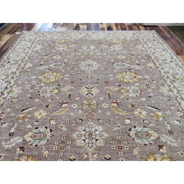 8x10 Lavender Pakistan Peshawar Hand Knotted Wool Oriental Area Rug KH00006 Montaage Inc. image 3