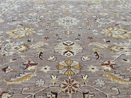 8x10 Lavender Pakistan Peshawar Hand Knotted Wool Oriental Area Rug KH00006 Montaage Inc. image 7