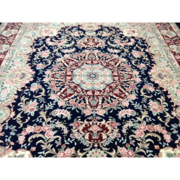 8x10 Fine Sino Wool & Silk Hand Knotted Oriental Area Rug KH00009 Montaage Inc. image 4