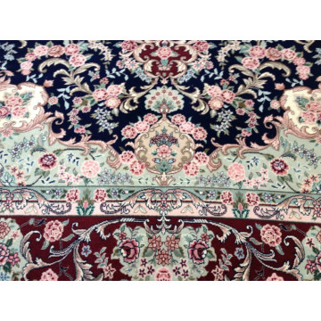 8x10 Fine Sino Wool & Silk Hand Knotted Oriental Area Rug KH00009 Montaage Inc. image 6