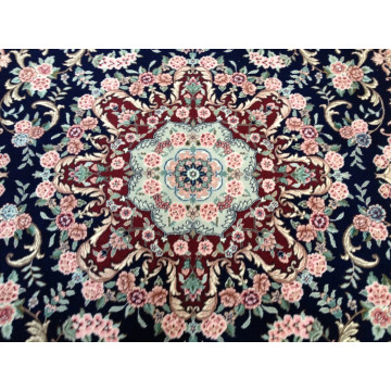 8x10 Fine Sino Wool & Silk Hand Knotted Oriental Area Rug KH00009 Montaage Inc. image 7