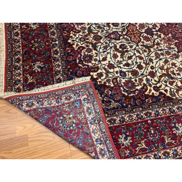 6.7 x 9.11 Hand Knotted 100% Wool & Silk Area Rug