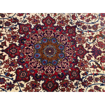 6.7 x 9.11  Hand Knotted 100% Wool & Silk Area Rug Mo-1011 Montaage Inc. image 5