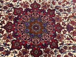 6.7 x 9.11  Hand Knotted 100% Wool & Silk Area Rug Mo-1011 Montaage Inc. image 6