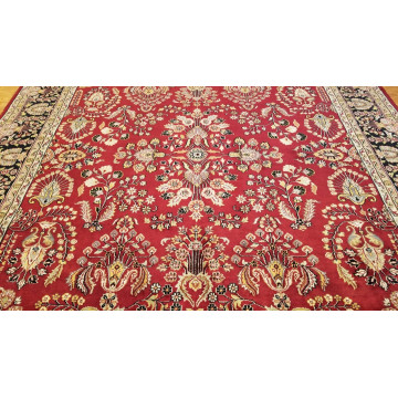 8 x 10 Stunning Beautiful fine Quality Indo Sarouk Hand Knotted Wool Rug Mon-20023 Montaage Inc. image 4