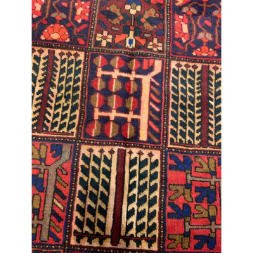 6.8 x 10.2Vintage Hand Knotted 100% Wool Vegetable Dye Area Rug T50039 Montaage Inc. image 7