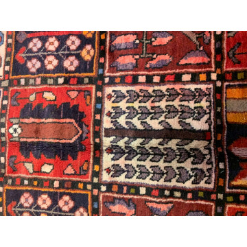 6.11 x10.1  Vintage Hand Knotted 100% Wool Vegetable Dye Area Rug TB0041 Montaage Inc. image 7
