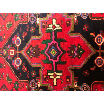 4.3 x 6.3 Vintage Tribal 100% Wool Hand Knotted Vegetable Dye Area Rug TD0019 Montaage Inc. image 6