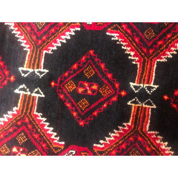 4.5 X 8.10 Vintage 100%Wool Hand Knotted Area Rug TD0031 Montaage Inc. image 5