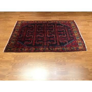 4.4 x6.8 Vintage 100%Wool Hand Knotted Area Rug