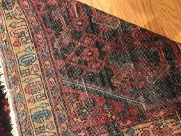 4.4 x6.8 Vintage 100%Wool Hand Knotted Area Rug TD0034 Montaage Inc. image 5