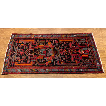 Black Vintage Geometric Area Rug product image image 2