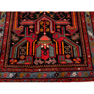 Black Vintage Geometric Area Rug product image image 4