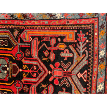 Black Vintage Geometric Area Rug product image image 6