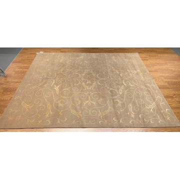 8 x 10 Hand Knotted 100% Wool & Silk Area Rug TR00150 Montaage Inc. image 6