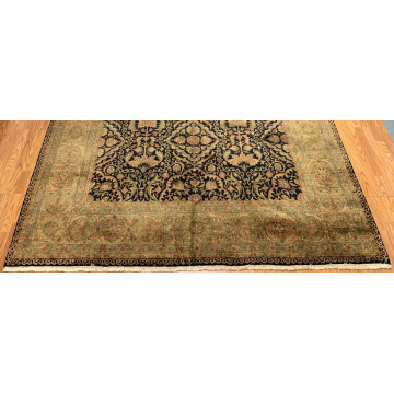 8 x 10 Indo Agra New Hand Knotted 100% Wool Area Rug Vegetable Dye TR00157 Montaage Inc. image 4