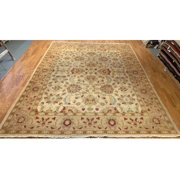 8 x 10 Hand Knotted 100% Wool Area Rug TR00158 Montaage Inc. image 4