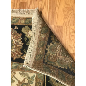 8 x 10 Indo Agra Hand spawned Wool Hand Knotted Oriental Rug TR00175 Montaage Inc. image 2