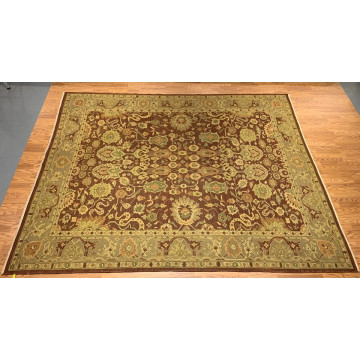9 x 12 Hand Knotted 100% Wool Area Rug TR00200 Montaage Inc. image 4