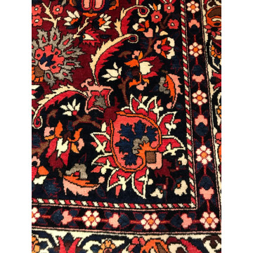 6.9 x 10.2  Vintage 100% Wool Hand Knotted Area Rug TR0045 Montaage Inc. image 2