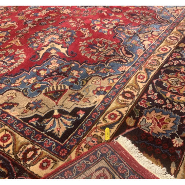 9.2 x 13  Semi Antique Sarough  Hand Knotted 100% Wool Rug TR00510 Montaage Inc. image 2