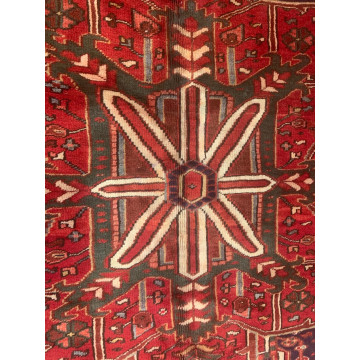 9.3 x 13.5 Antique Fine Hand Knotted 100% Wool Rug TR00515 Montaage Inc. image 2