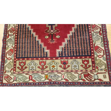 4 x 7 Vintage Tribal Turkish Anatolian Yuruk Hand Knotted Wool Rug 332907939794 Montaage Inc. image 6