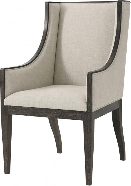 Theodore Alexander Englewood Armchair 4100-927.1AQG at Montaage Inc. Neutral
