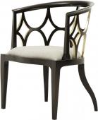 Ebonised Connaught Accent Chair 4202-066.1AQI Theodore Alexander