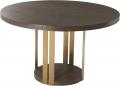 Theodore Alexander Small Tambura Dining Table TAS54007.C076 at Montaage Inc. Neutral