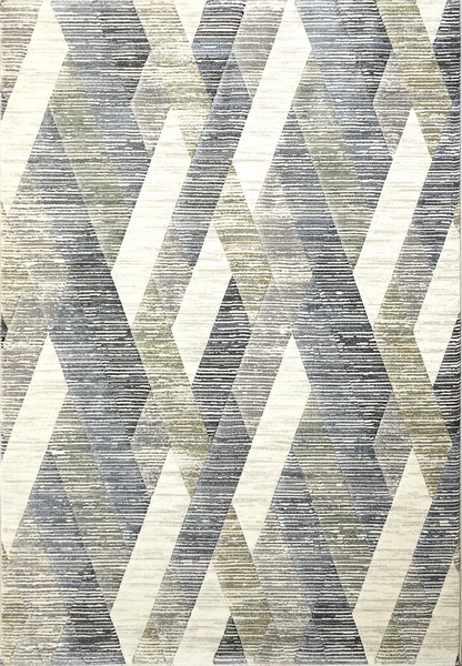 Dynamic Rugs ECLIPSE 63612-6656 at Montaage Inc. IVORY And BLUE