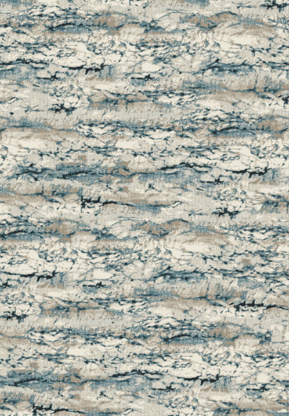 Dynamic Rugs REGAL 89584-6949 at Montaage Inc. SILVER And BLUE